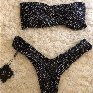 Black and White Bikini